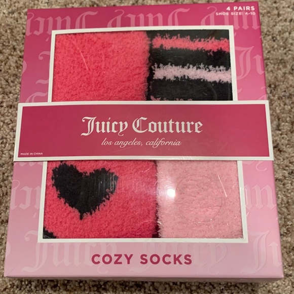 Juicy Couture Accessories - Juicy Couture Cozy Socks